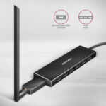 AXAGON SuperSpeed USB-A FLAT Hub | HUE-F7A - Image 4