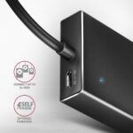 AXAGON SuperSpeed USB-A FLAT Hub | HUE-F7A - Image 5