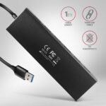 AXAGON SuperSpeed USB-A FLAT Hub | HUE-F7A - Image 6