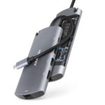 AXAGON SuperSpeed USB-C Combo 6in1 centrmezgls | HMC-6M2