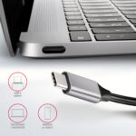 AXAGON SuperSpeed USB-C Combo 6in1 centrmezgls | HMC-6H4A - Image 6