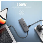 AXAGON USB-C 5Gbps 5in1 8K centrmezgls | HMC-5H8K - Image 4