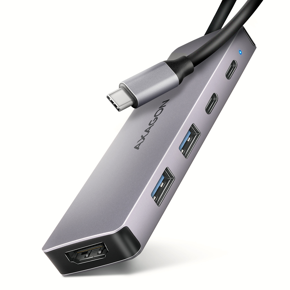 oriģināls-99068.jpg AXAGON USB-C 5Gbps 5in1 centrmezgls | HMC-5H60 - Image 1