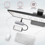 AXAGON SuperSpeed USB-C COMBO 5in1 Hub | HMC-5 - Image 6