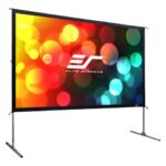 Elite Screens | Yard Master 2 Mobile Outdoor screen CineWhite | OMS100H2 | Diagonal 100  | 16:9 | Viewable screen width (W) 222 cm