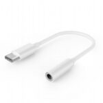 Cablexpert | USB C tipa spraudņa uz stereo 3,5 mm audio adaptera kabelis, balts | A-CM-3.5F-01