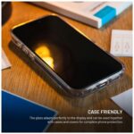 Fixed Screen protector | Apple | iPhone 17 | Tempered glass | Black | Full Cover 2.5D - Image 5