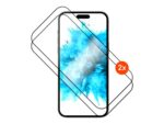 Защитная пленка для экрана | Apple | iPhone 17 Pro | Закаленное стекло | Черный | Полное покрытие 2.5D — изображение 6