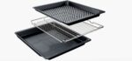 Bosch Oven | HRG578BB7 | 71 L | Electric | Pyrolysis | Knobs | Steam function | Height 59.5 cm | Width 59.4 cm | Black - Image 8