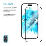 Fixed Screen protector | Samsung | Galaxy A17 4G/5G | Tempered glass | Black | Full-Cover 2.5D - Image 4