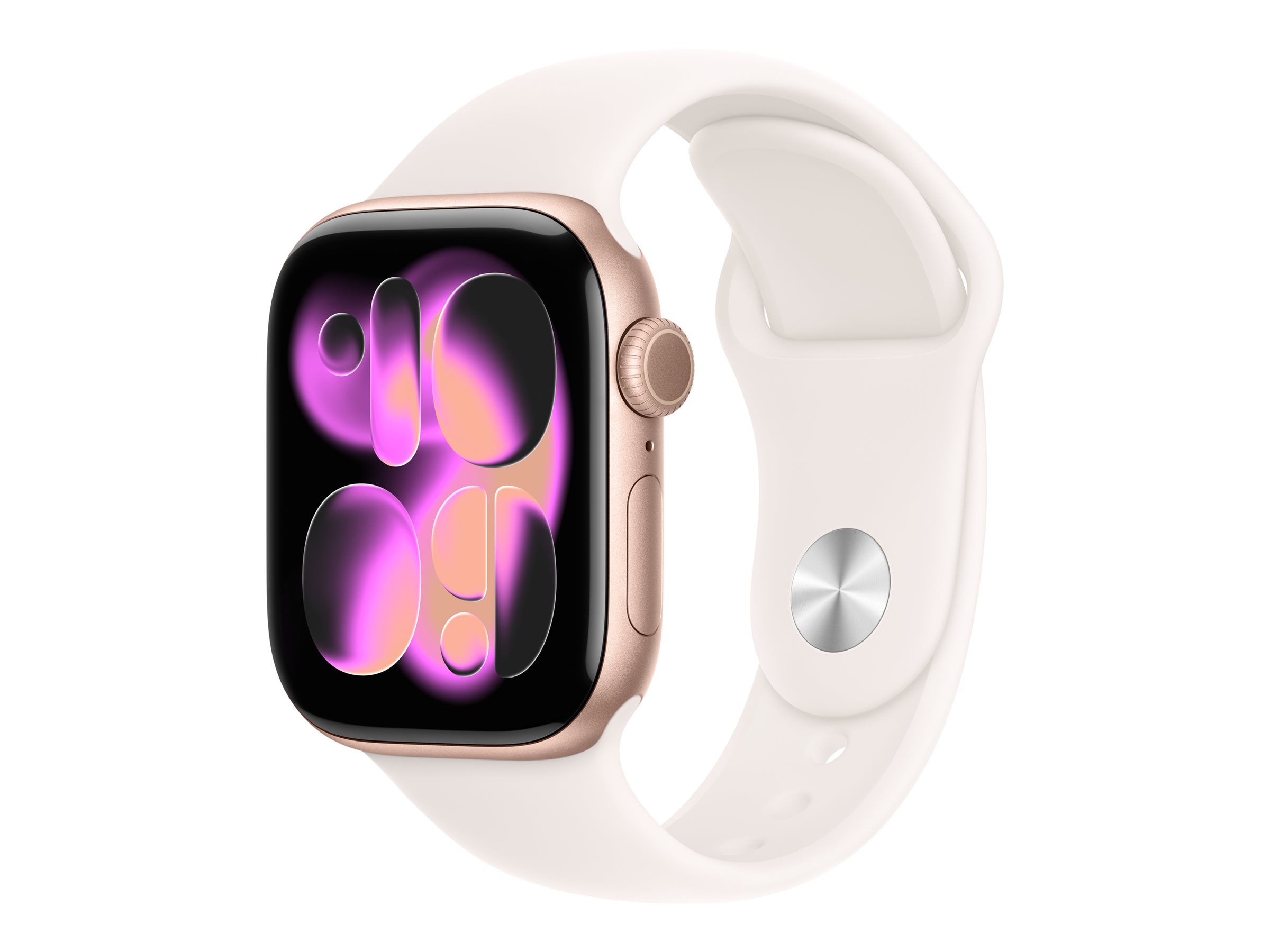 original-11358.jpg Apple Watch Series 11 GPS 42mm Rose Gold Aluminium Case with Light Blush Sport Band - M/L | Apple - Image 1