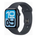 Apple Watch SE 3 GPS 44mm Midnight Aluminium Case with Midnight Sport Band - S/M | Apple