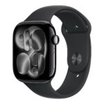 Apple Watch Series 11 | Smart watch | GPS (satellite) | LTPO OLED Always-On Retina | Waterproof | Jet Black