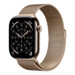 Apple Watch Series 11 | Smart watch | GPS (satellite) | LTPO OLED Always-On Retina display | Waterproof | Gold Titanium