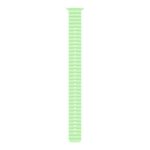 Apple 49mm Neon Green Ocean Band Extension - Natural Titanium Finish | Apple