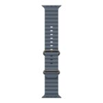 Apple 49mm Anchor Blue Ocean Band - Natural Titanium Finish | Apple