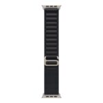 Apple 49mm Black Alpine Loop - Large - Natural Titanium Finish | Apple