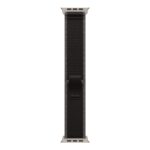 Apple 49mm Black/Charcoal Trail Loop - M/L - Natural Titanium Finish | Apple