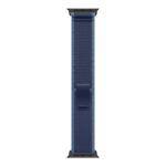 Apple 49mm Blue/Bright Blue Trail Loop - M/L - Black Titanium Finish | Apple
