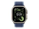 Apple 49mm Blue/Bright Blue Trail Loop - M/L - Natural Titanium Finish | Apple - Image 3