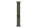 Apple 49mm Green/Neon Trail Loop - S/M - Natural Titanium Finish | Apple