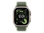 Apple 49mm Green/Neon Trail Loop - S/M - Natural Titanium Finish | Apple - Image 3