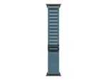 Apple | 49mm Light Blue Alpine Loop - Large - Black Titanium Finish