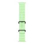 Apple | 49mm Neon Green Ocean Band - Black Titanium Finish