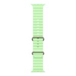 Apple 49mm Neon Green Ocean Band - Natural Titanium Finish | Apple