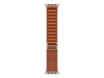 Apple | 49mm Terra Cotta Alpine Loop - Large - Natural Titanium Finish