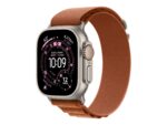 Apple 49mm Terra Cotta Alpine Loop - Small - Natural Titanium Finish | Apple - Image 2