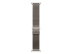 Apple | 49mm Natural Titanium Milanese Loop - Medium