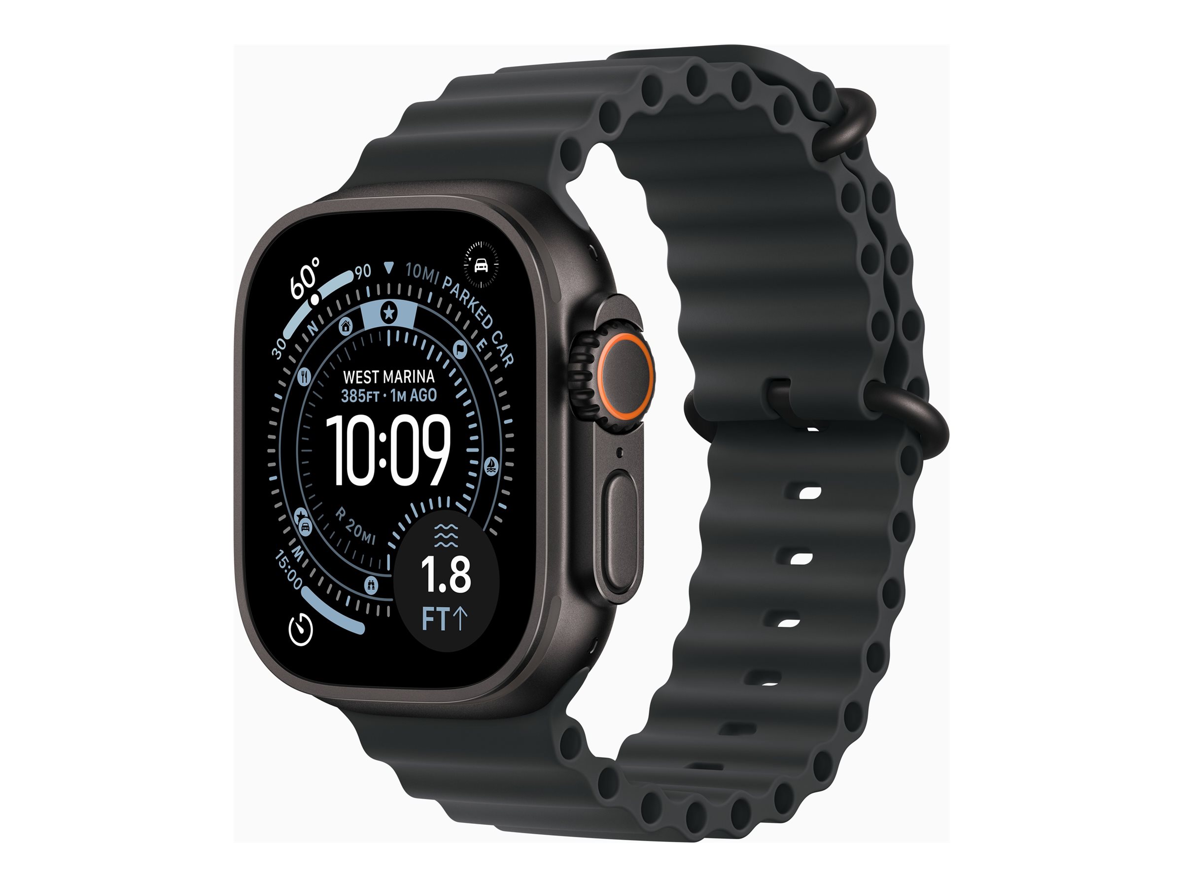 original-11666.jpg Apple Watch Ultra 3 | Smart watch | GPS (satellite) | LTPO OLED Always-On Retina display | Black Titanium - Image 1