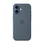 Apple iPhone 17 Silicone Case with MagSafe - Anchor Blue | Apple
