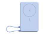 Магнитный внешний аккумулятор Xiaomi 10000 со встроенным аккумулятором | 10000 мАч | Синий
