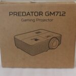 IZPĀRDOŠANA. Acer PREDATOR GM712 | 4K UHD (3840 x 2160) | 3600 ANSI lūmeni | Melns | LIETOTS