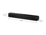 Sharp Compact 2.0 Soundbar | HT-SB121 | 120 W | Bluetooth | Black | Wireless connection - Image 12