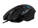 Logitech spēļu pele | G502 | Vadu | Melna