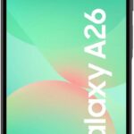 Samsung | Galaxy | A26 (A266B) | Black | 6.7  | Super AMOLED | 1080 x 2340 pixels | Exynos | 1380 | Internal RAM 8 GB | 256 GB | Dual SIM | MicroSD | 3G | 4G | 5G | Main camera resolution 50 MP | Secondary camera resolution 8 MP | Android | 5000 mAh
