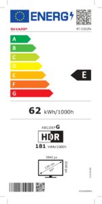 Sharp 4K Ultra HD QLED MiniLED televizors | 55JP7265E | 55 | Google TV | UHD - Image 9