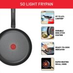 Сковорода TEFAL | H0560742 | Для жарки | Диаметр 30 см | Подходит для индукционных плит | Фиксированная ручка | Черный — изображение 2