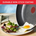 Сковорода TEFAL | H0560742 | Для жарки | Диаметр 30 см | Подходит для индукционных плит | Фиксированная ручка | Черный — изображение 3