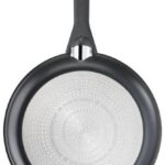 TEFAL panna | G2690672 | Cepšanai | Diametrs 28 cm | Piemērots indukcijas plītij | Fiksēts rokturis | Melns