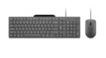 Lenovo 310 USB-A проводной комплект (английский язык, США) | Клавиатура и мышь | Проводной | Мышь в комплекте | Английский язык, США | Цвет: Luna Grey
