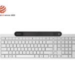 Беспроводная клавиатура Lenovo 800 с функцией самозарядки (английский язык США) | Клавиатура | Bluetooth | Английский язык США | Белая