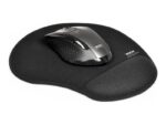 PORT CONNECT | Ergonomic Mouse Pad | 200 x 230 x 20 mm | Black - Image 2