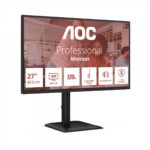 AOC | Q27E4CV | 27  | IPS | QHD | 16:9 | 120 Hz | 4 ms | 2560 x 1440 pixels | 350 cd/m² | HDMI ports quantity 1 | Black