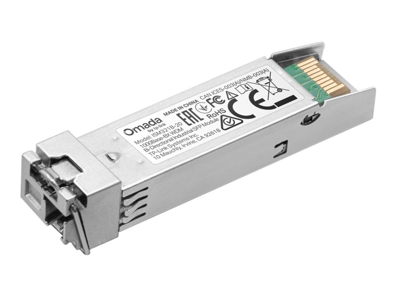 oriģināls-15629.jpg TP-Link 1000Base-BX WDM divvirzienu rūpnieciskais SFP modulis | TP-LINK - Image 1