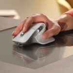 Logitech Mouse | MX MASTER 3S | Wireless | Bluetooth, 2.4GHz | Pale Gray - Image 5
