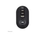 Neomounts | Desk socket with clamp and USB-C and USB-A ports - Quick charge | DS22-840BL6 | Black - Image 3